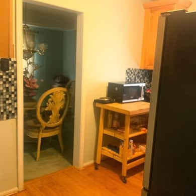 Kitchen view from hallway