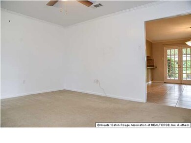 Living room opens onto keeping area