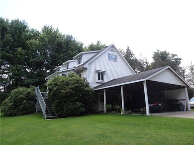 Side/carport view