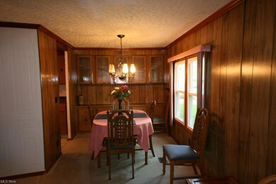 Dining room with built-ins.