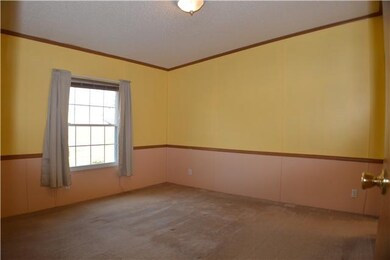 Master Bedroom has a walk in closet and full bath.