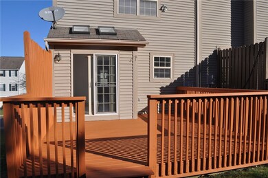 Beautiful back view of the home