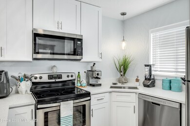 Kitchen with corner sink