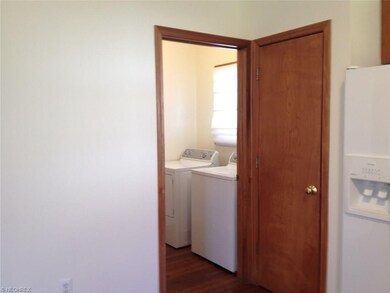 Handy with first-floor laundry.  Washer and dryer 
