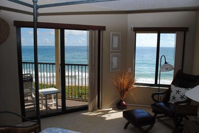 View from master bedroom bed