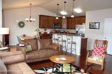 Living room to kitchen