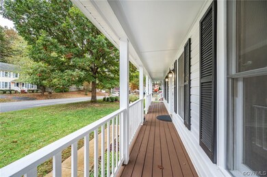 Full covered front porch
