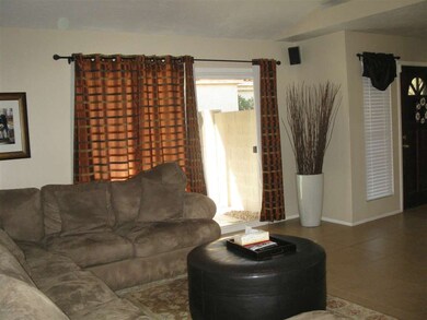 20'' tile thru out home except bedrooms