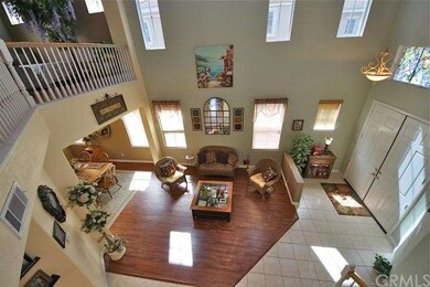 2-story ceiling over the living room
