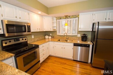 Updated kitchen with SS appliances and beautiful g