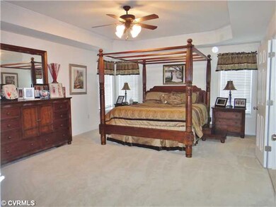 Master Bedroom - A true master suite boasting a fa