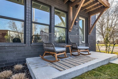 Enjoy the views from the large covered front porch