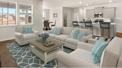 Family room to kitchen 2