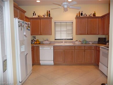 Kitchen with pantry closet.