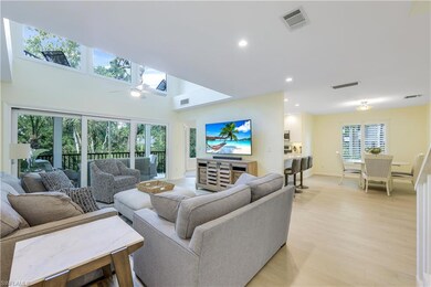 View of great room from west side of home.
