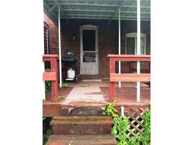 Exterior Back. *Stairs slippery in rain*