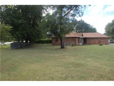 Exterior Front. east side yard