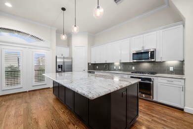 Modern finishes, neutral color palette.