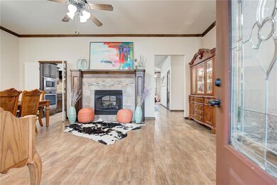 Entry and Front Living/Dining Room