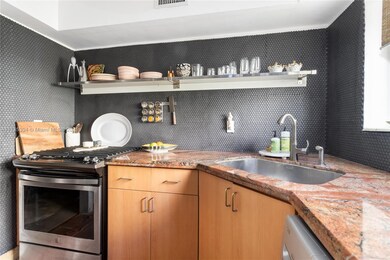 Kitchen with Granite Countertops