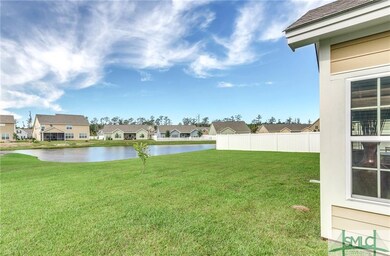 Beautiful backyard overlooking a peaceful lagoon.