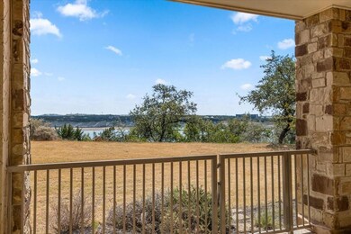 Patio overlooking Lake Travis