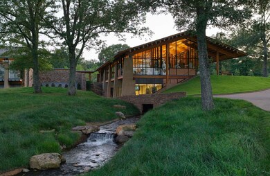 Exterior space with a lawn