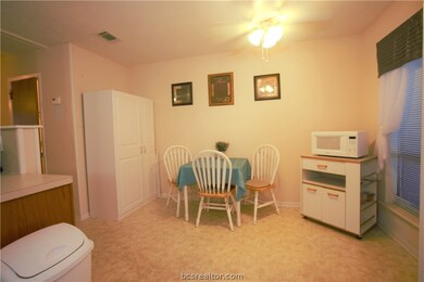 Another view of the breakfast area.
