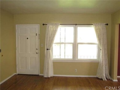 Living room with hardwood floors