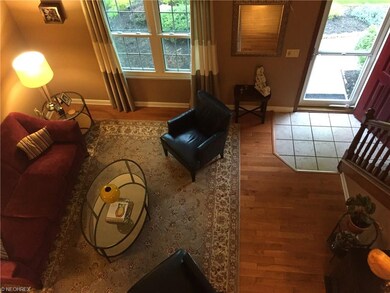 Living room from the loft.