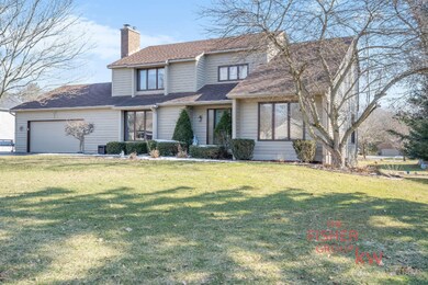 Front angle view of home