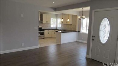 Stunning & spacious living room entry!
