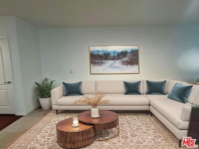 Living Room Digitally Staged