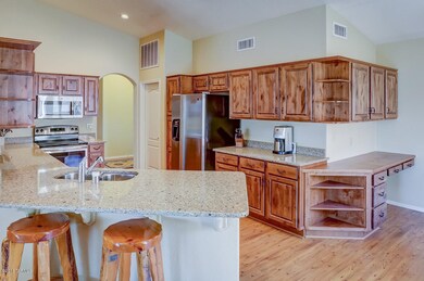 KItchen with Granite Counters & New Cabi