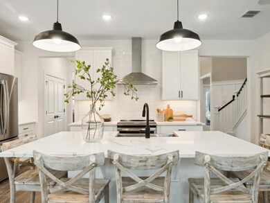 Kitchen with vast island