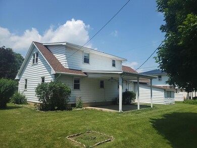 Back covered porch