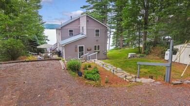 Back of cottage