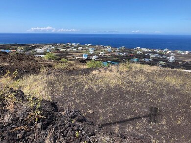Large pad on upper parcel and big views of coastline and ocean.  Wonderful sunsets happen here.