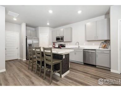 Designer kitchen, stainless steel appliances and walk-in pantry!