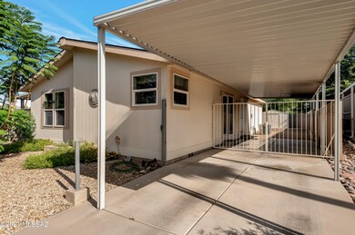 Entrance to Carport