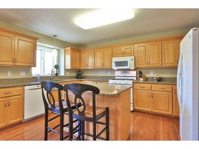 Huge kitchen makes food prep and entertaining a sn