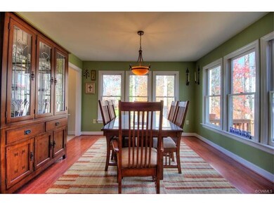 Lovely dining area with tons of natural light!