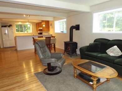 Open concept living/dining/kitchen....