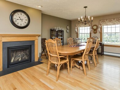 Gas fireplace in Dining Room adds...