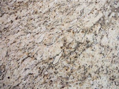 Detailed view of kitchen granite