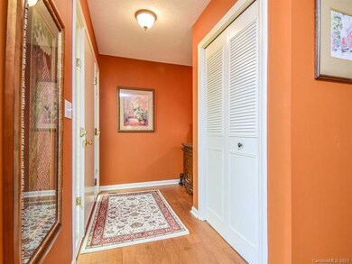 Very welcoming front entrance with coat closet.