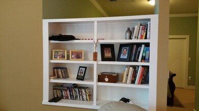 Built-In Book Shelf