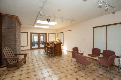 Entertainment area  *Was the garage but was remode