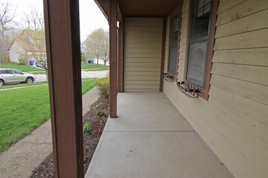 Covered front Porch