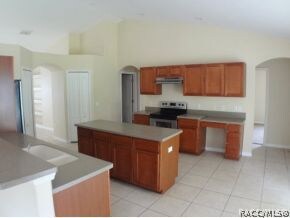 kitchen from breakfast bar